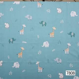 童装印花面料 花号7808